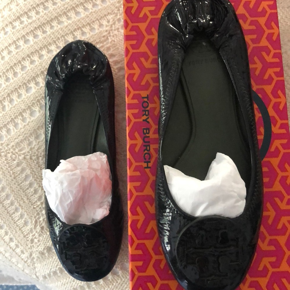 Tory Burch flats wore one season and super cute.